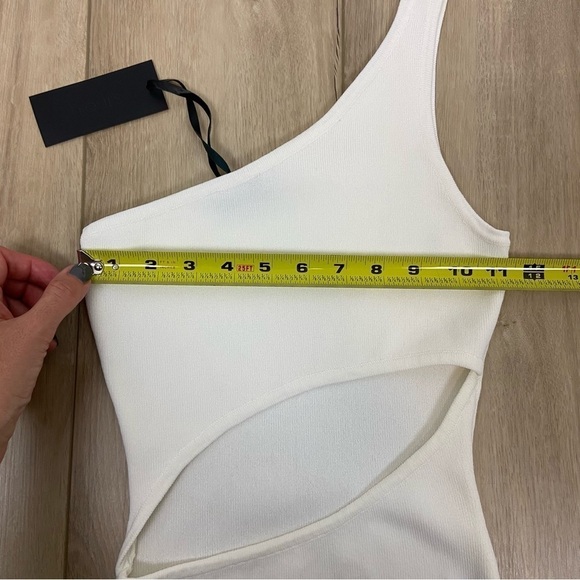 H:ours Celina Bodysuit in Ivory Size S - Picture 9 of 11